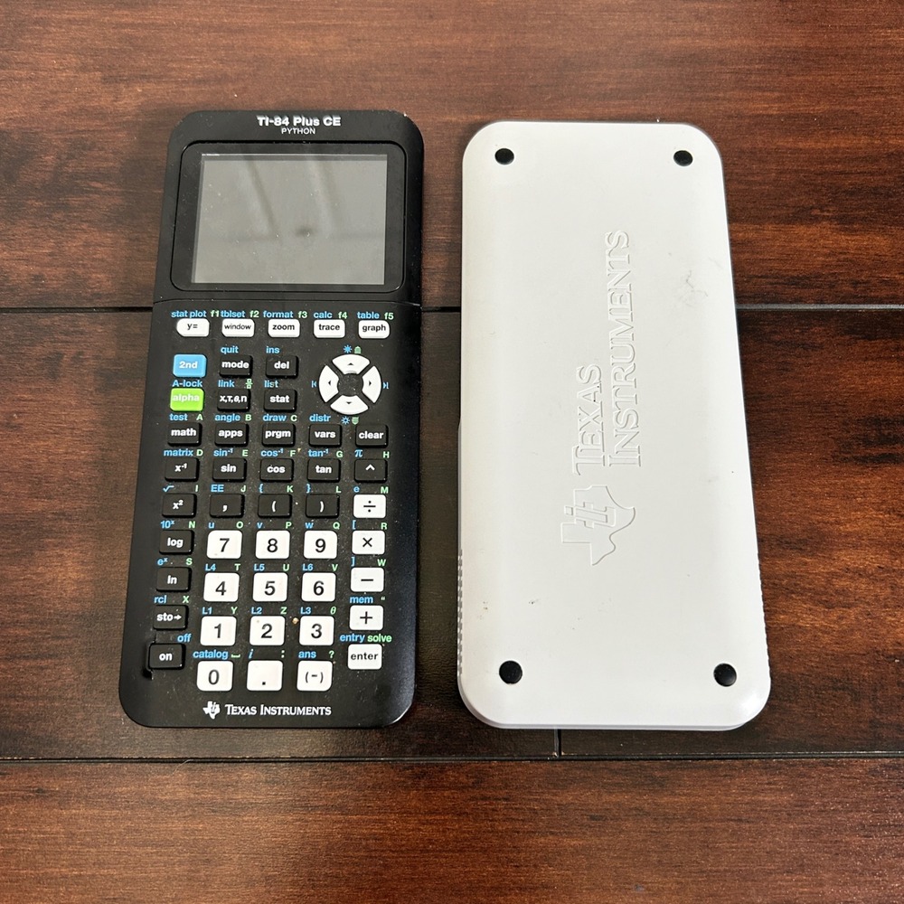 Texas Instruments TI-84 Plus CE Python Graphing Calculator Black Color LCD